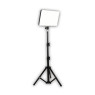 Generic 10-inch LED Flat Panel with 43-inch Adjustable Tripod Stand, USB Powered PP Material, Dimmable with 3 Color Modes and 10 Brightness Levels for Photography, Live Streaming, and Photo Studios